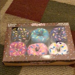 Funky socks donuts socks